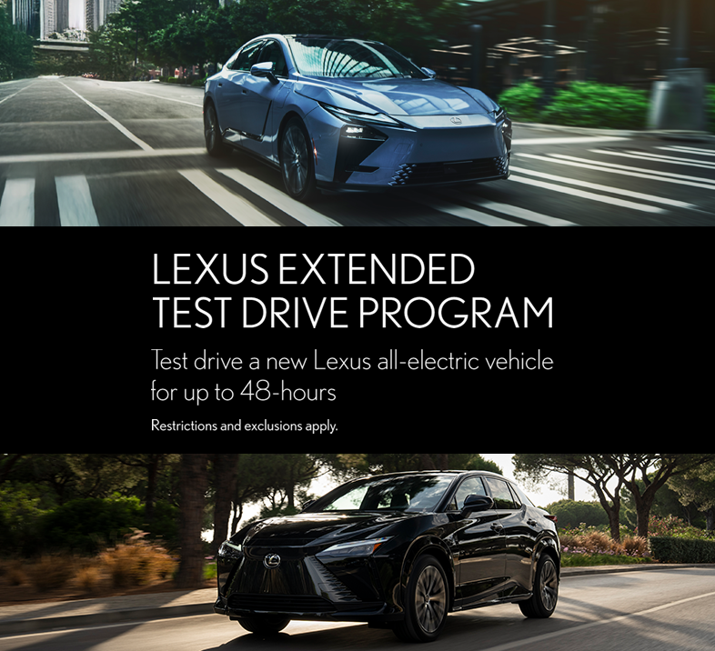 Lexus Extend Test Drive Program